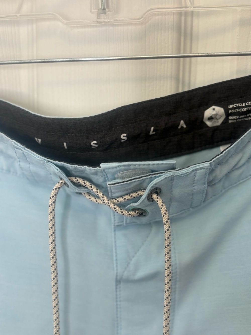 Men’s Vissla Blue Board Shorts 29 Coastal Surf Swim Trunks Stretch - Picture 4 of 7